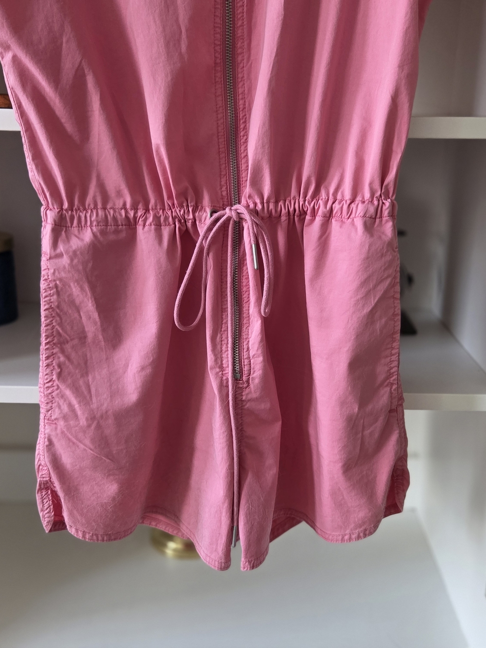 Pistola Women's Pink Zip-Front One-Piece Romper - Picture 3 of 8